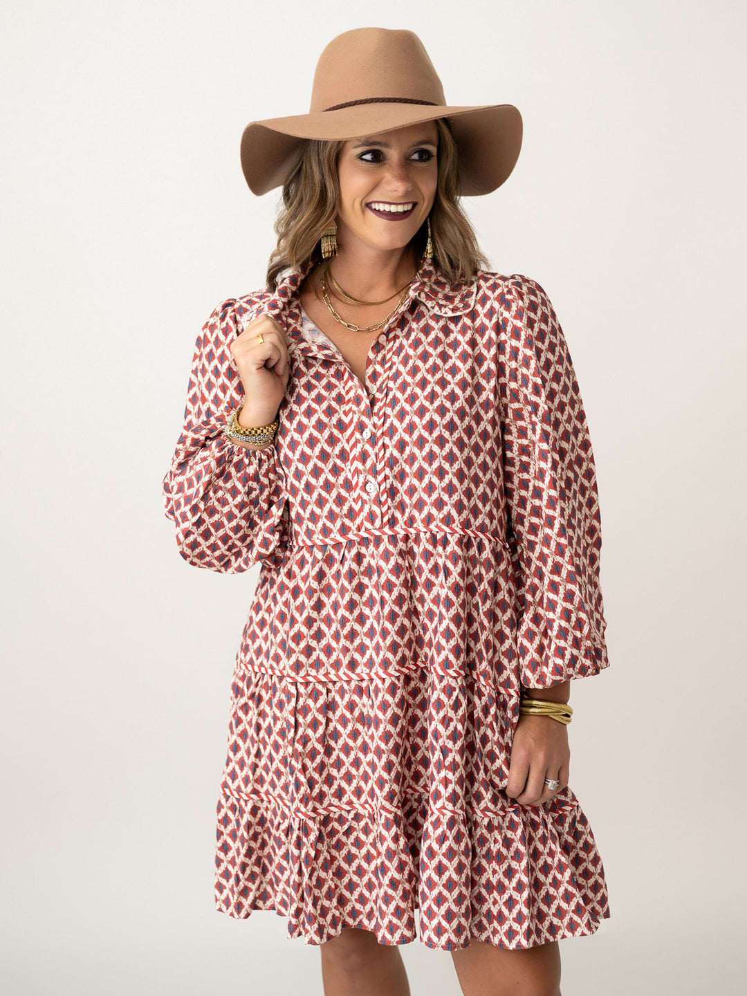 Painted Poise Dress