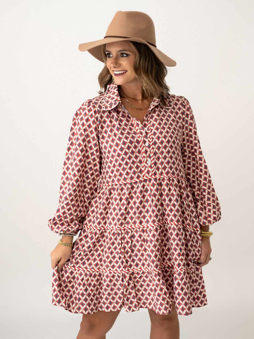Painted Poise Dress