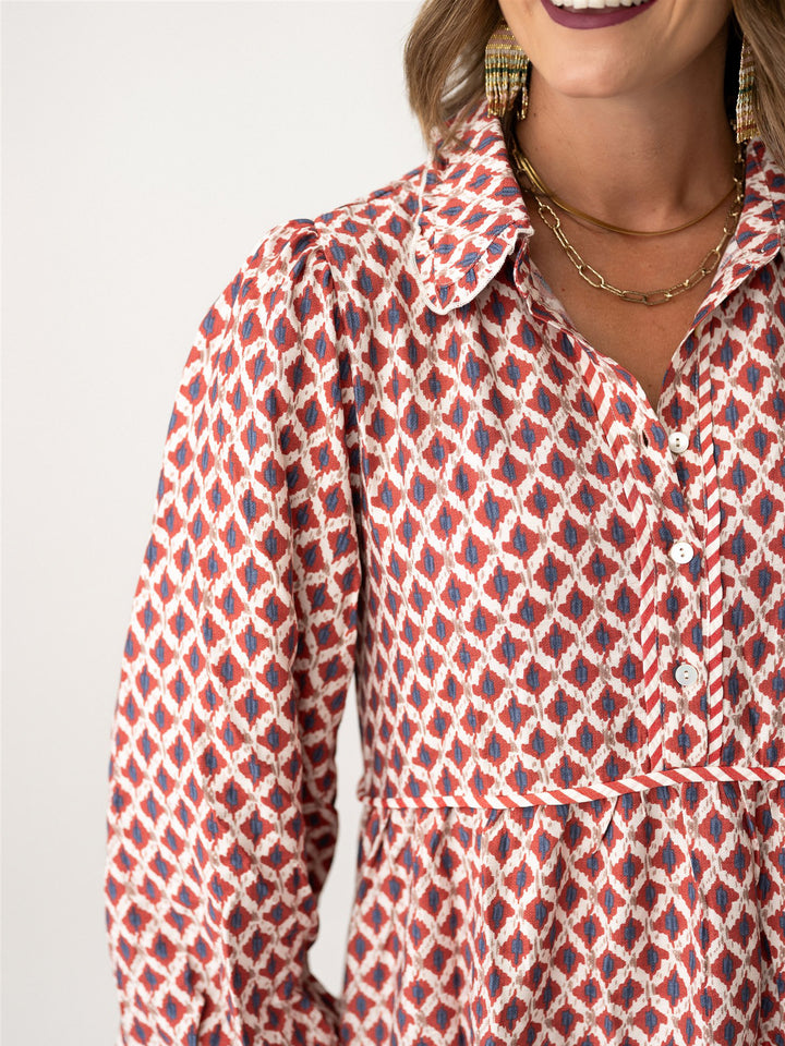Painted Poise Dress