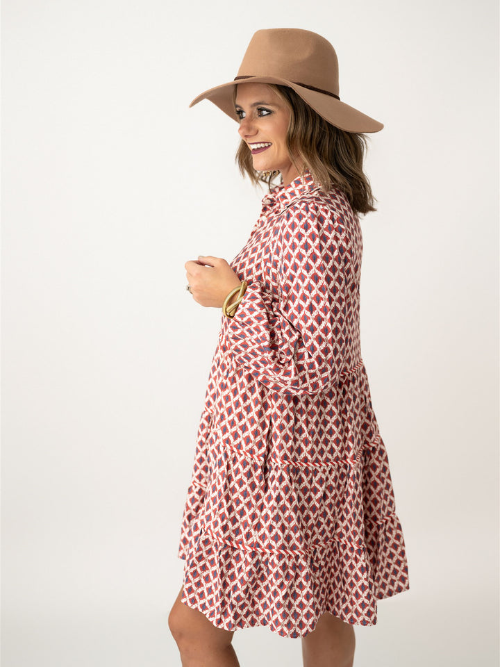 Painted Poise Dress