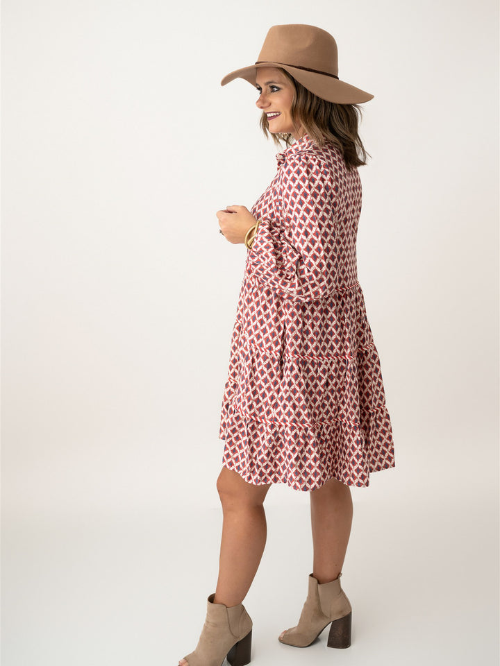 Painted Poise Dress