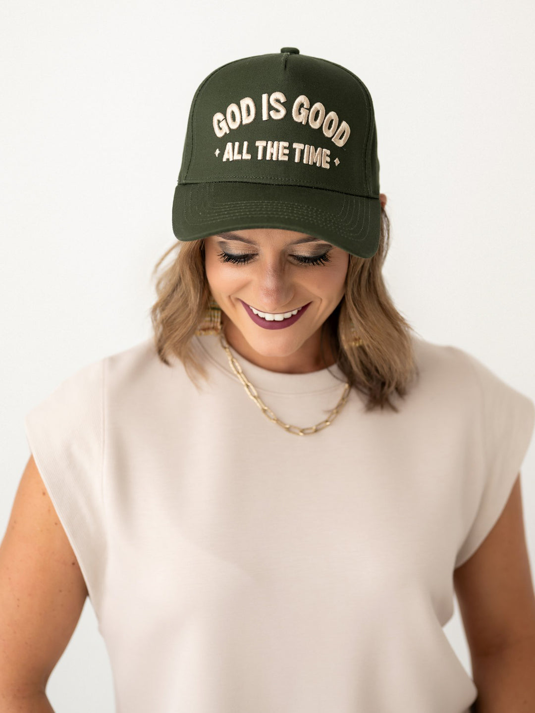 Jenessa Wait "God is Good All the Time" Hat