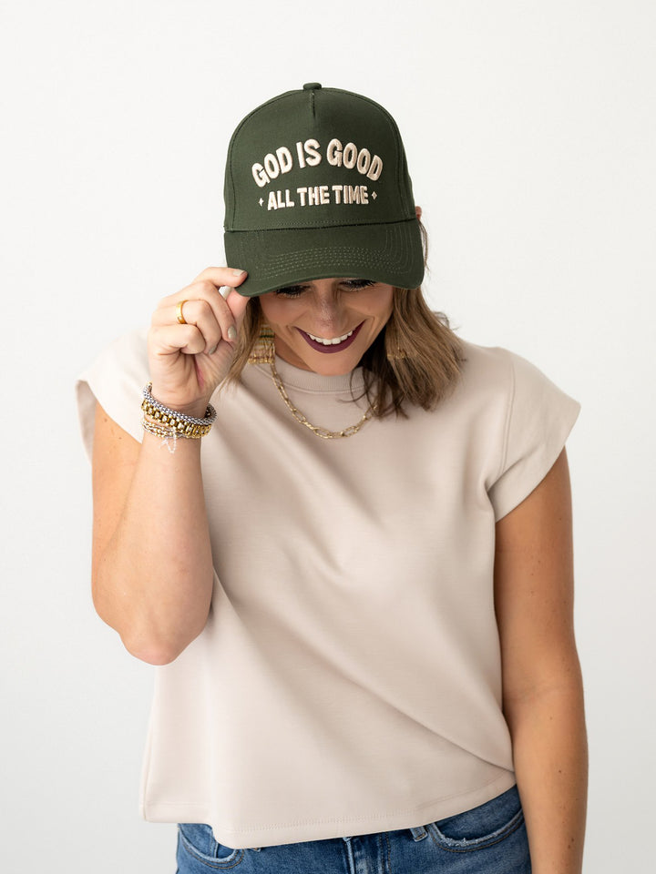 Jenessa Wait "God is Good All the Time" Hat
