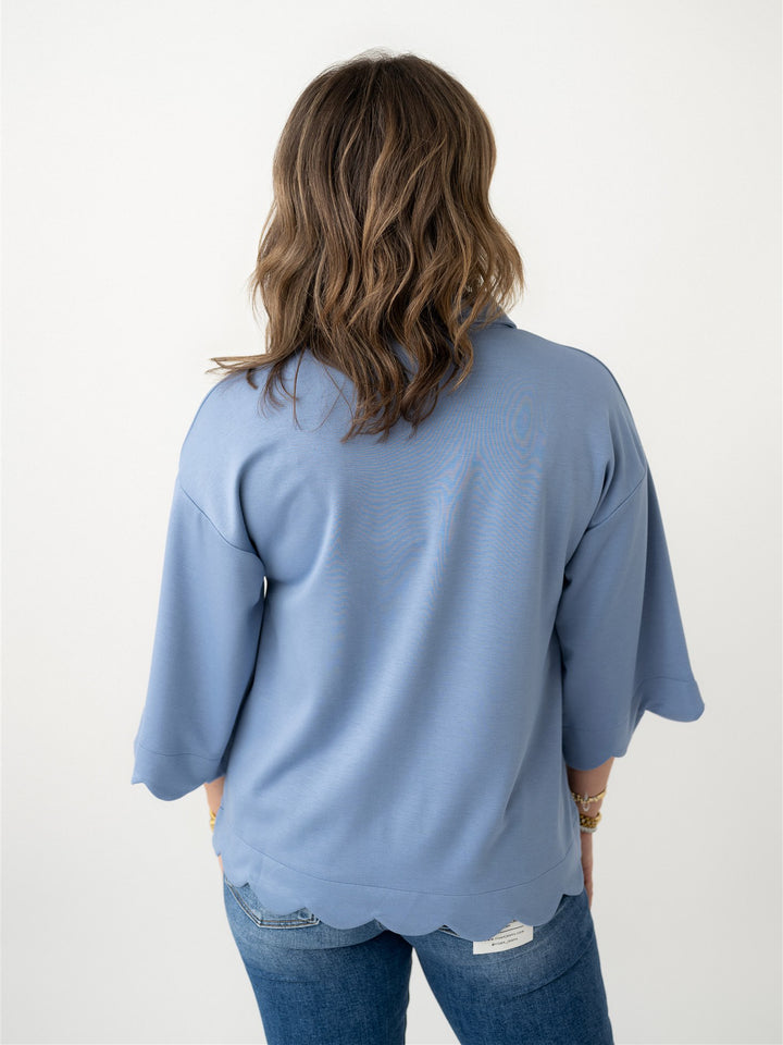 Emily Echo Knit Blouse