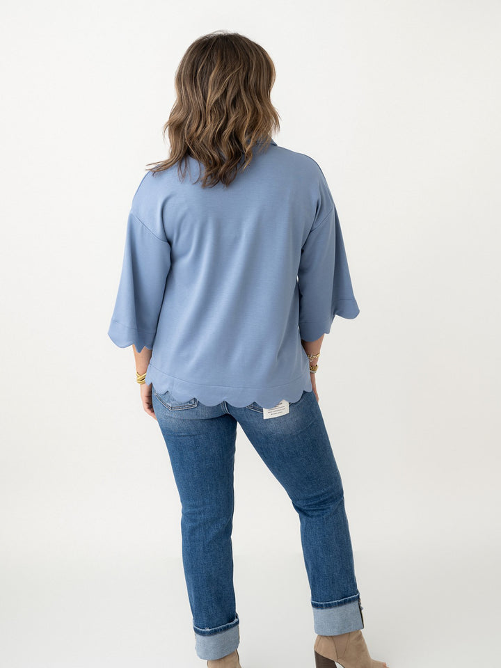 Emily Echo Knit Blouse