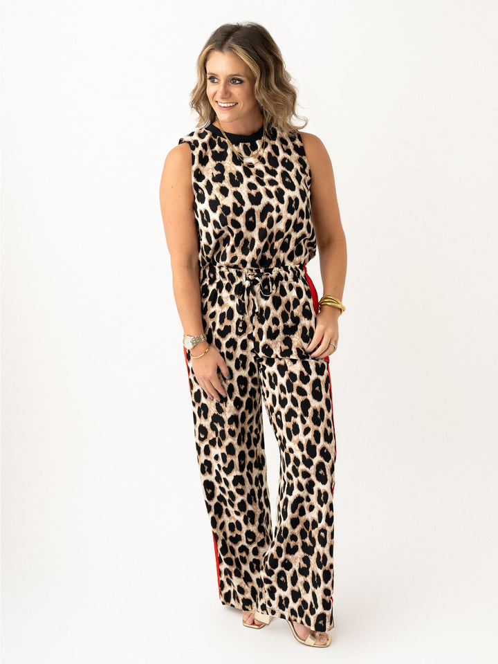 Lucky in Leopard Top
