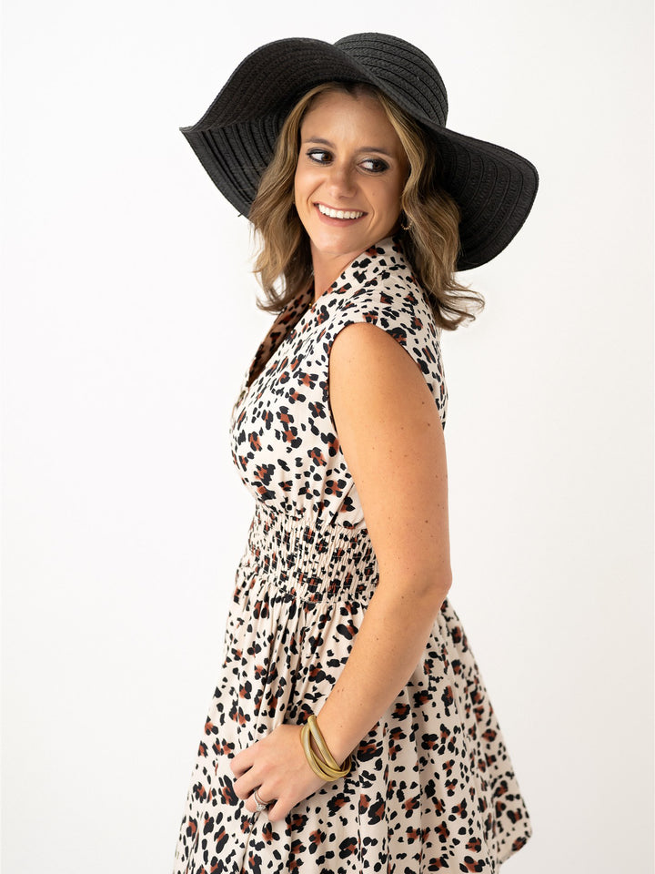 Wild Whisper Zip Dress