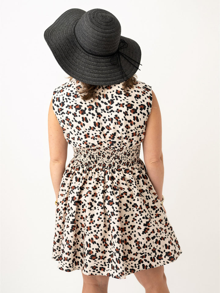 Wild Whisper Zip Dress