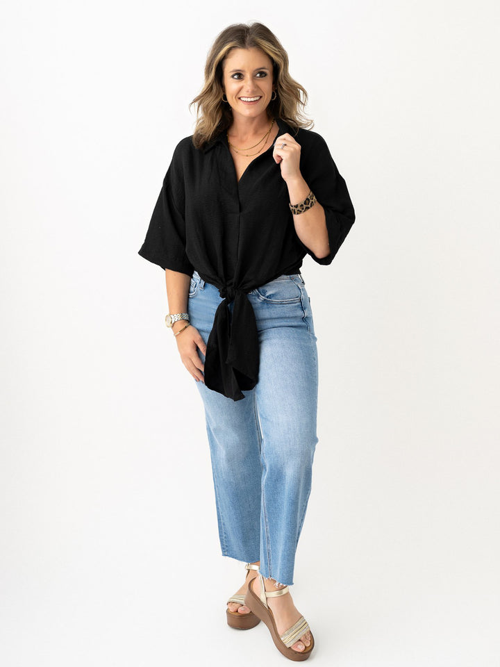 Tiffany Tie Crop