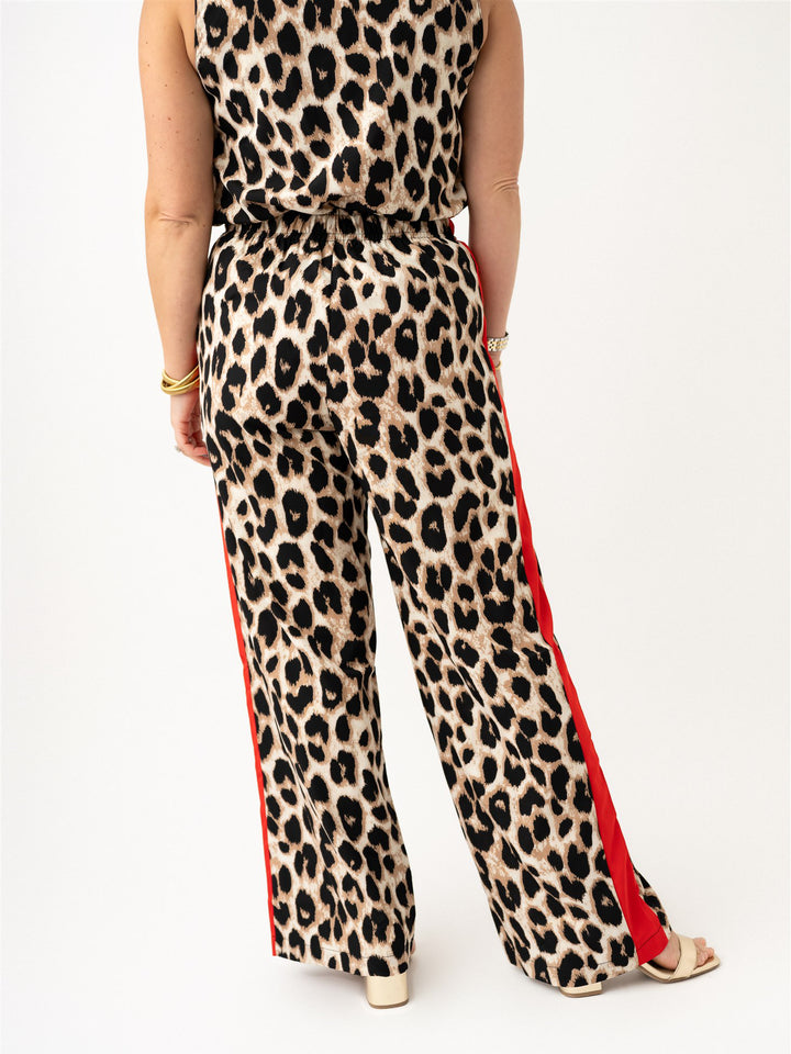 Stripe in the Wild Leopard Pants
