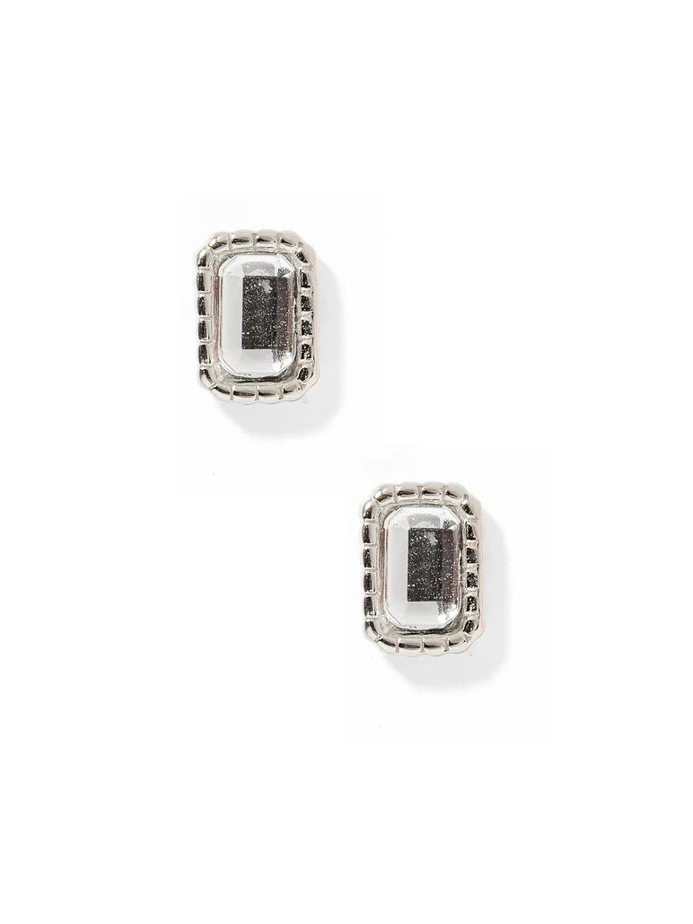 Madison Rectangle Screwback Earring
