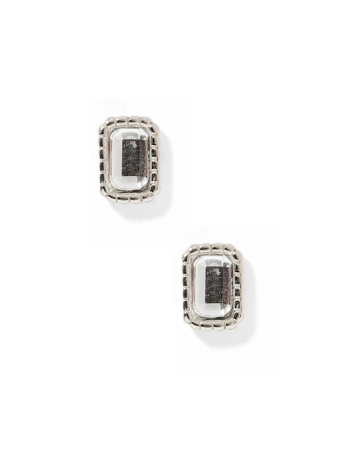 Madison Rectangle Screwback Earring