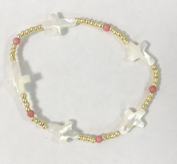 Stackable Stretch Prayer Bracelets
