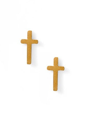 Catherine Screw-back Cross Stud