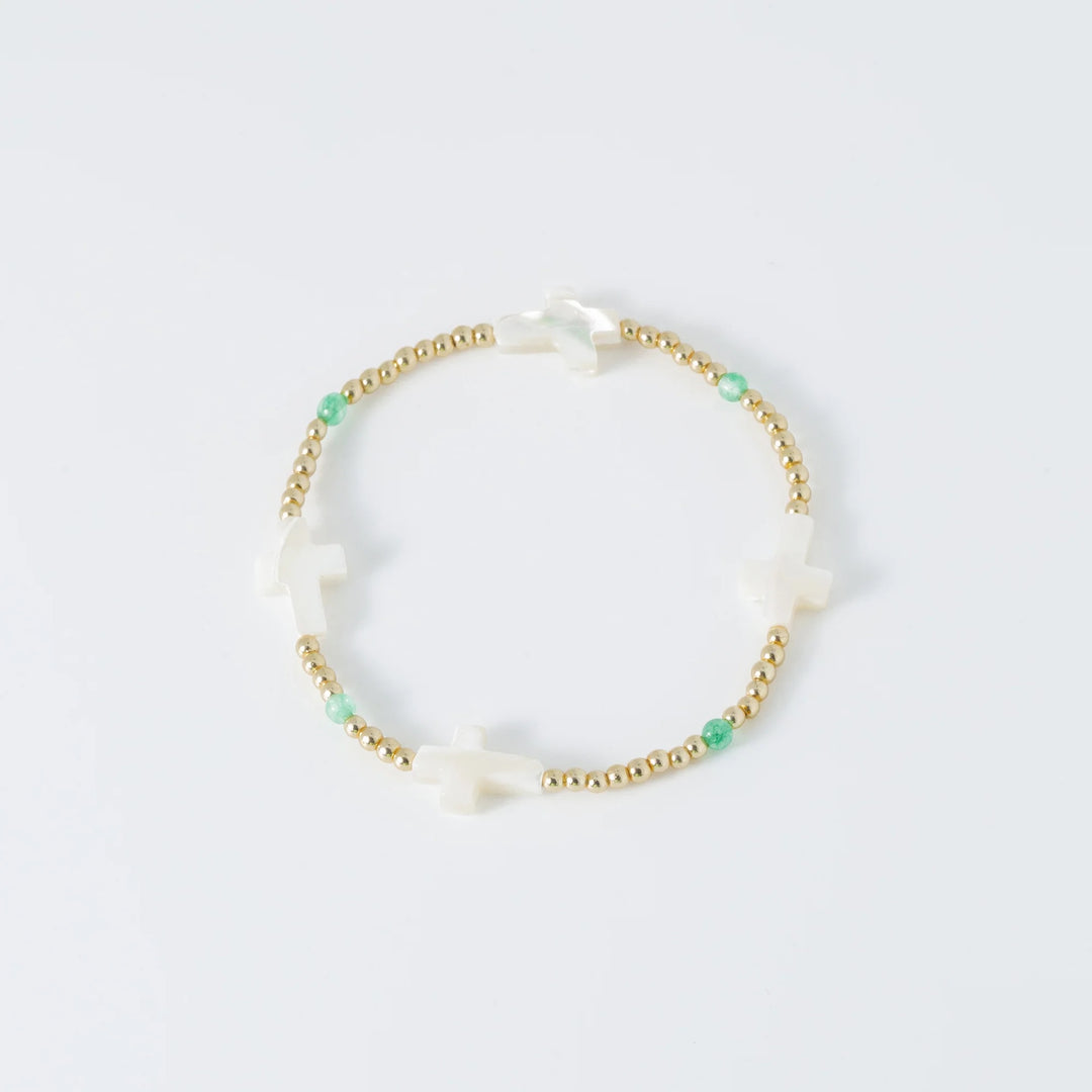 Stackable Stretch Prayer Bracelets