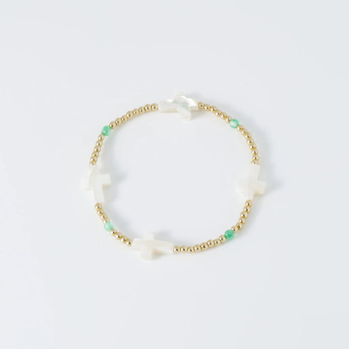 Stackable Stretch Prayer Bracelets