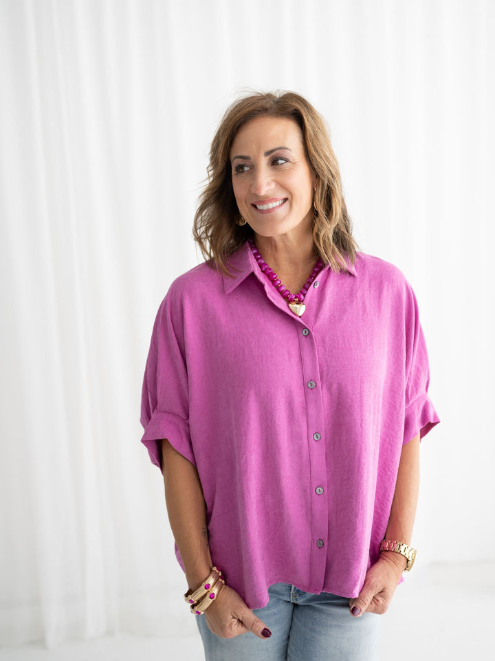 Easy Embrace Batwing Blouse