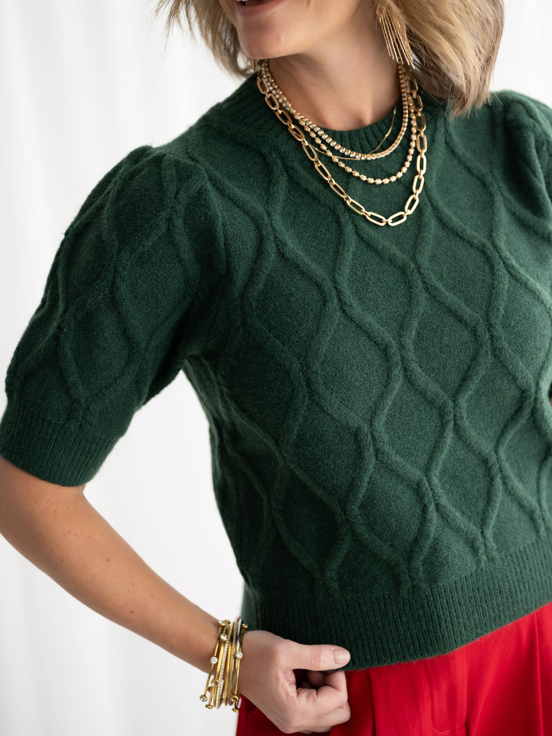 Water Resistant Triple Layer Multiway with Rhinestones 