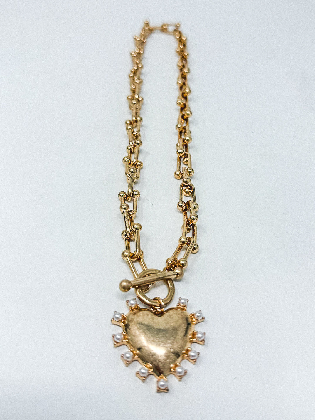 Sweet Heart Keepsake Toggle Necklace