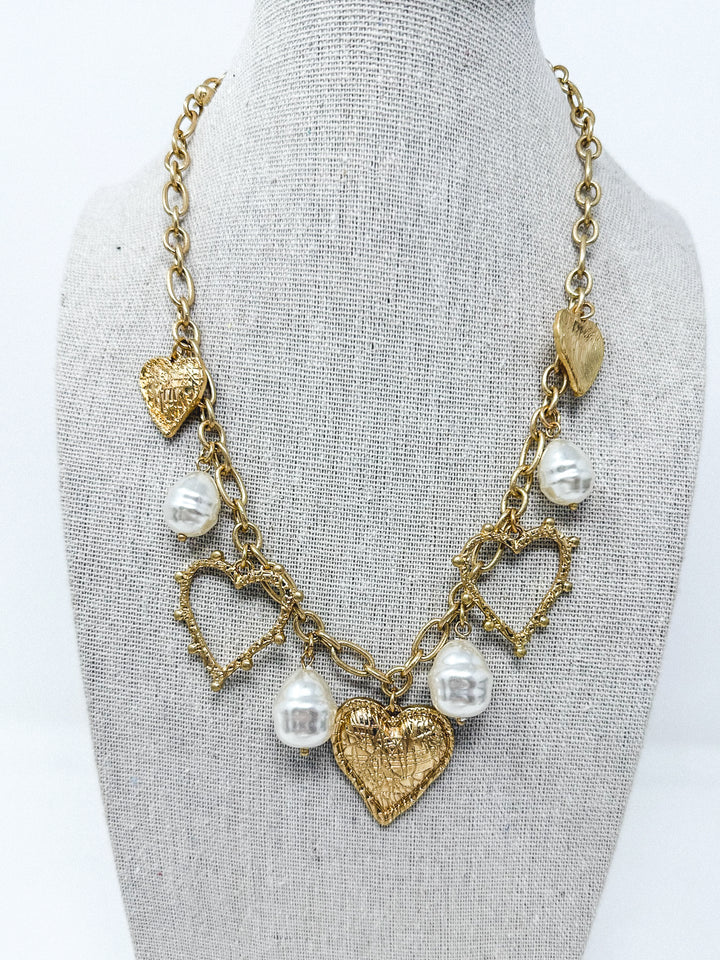 Ever Love Heart Charm Necklace