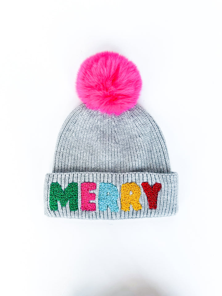 "Merry" Pom Hat