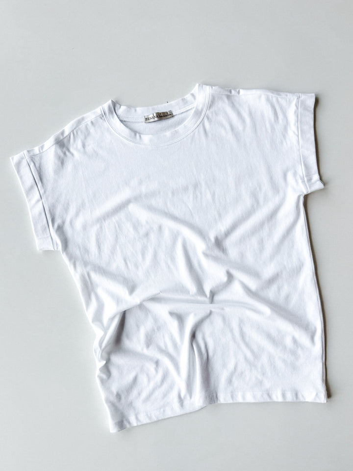 Simple Edit Cap Sleeve Tee