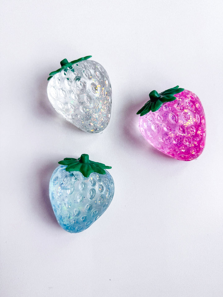 Glitter Sugar Strawberry Squishie