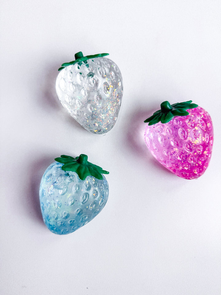 Glitter Sugar Strawberry Squishie