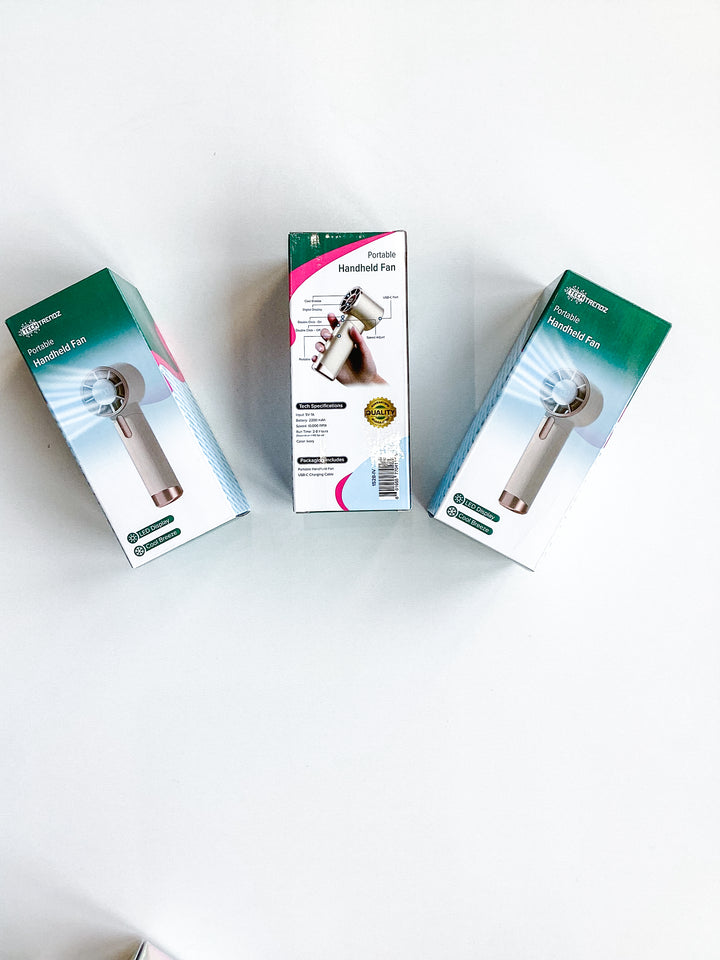Ivory Handheld Fan