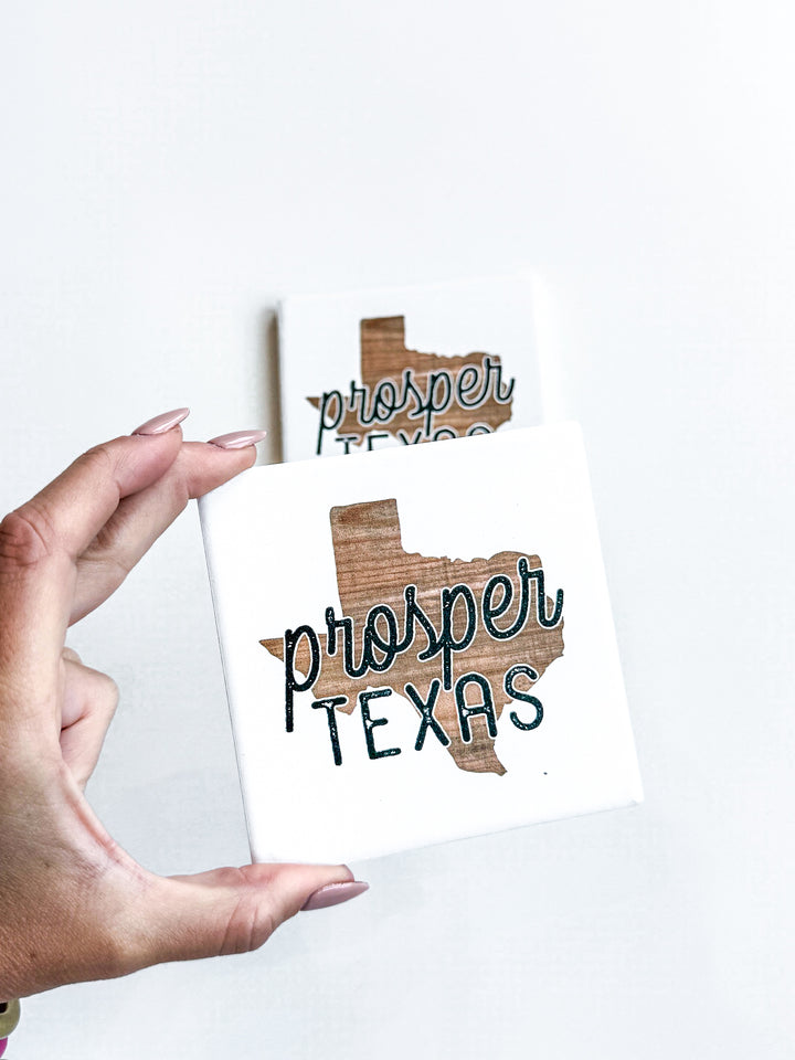 Prosper, Tx Ceramic Coasters