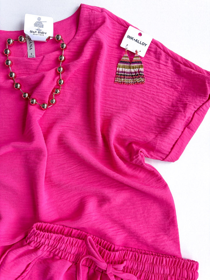 Refined Staple Woven Set