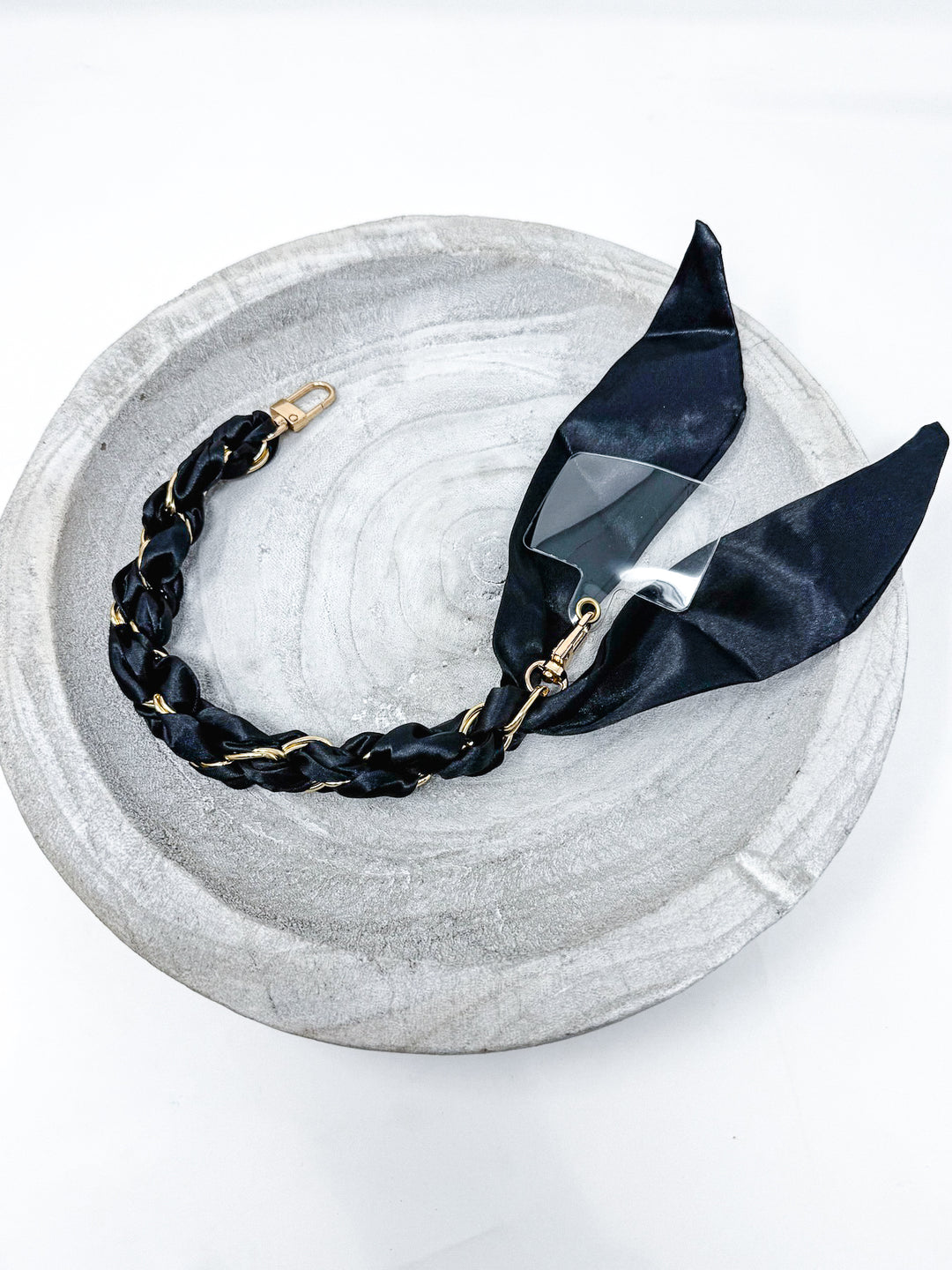 Scarf & Chain Phone Holder Keychain