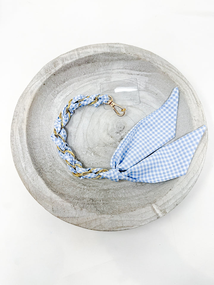 Scarf & Chain Phone Holder Keychain
