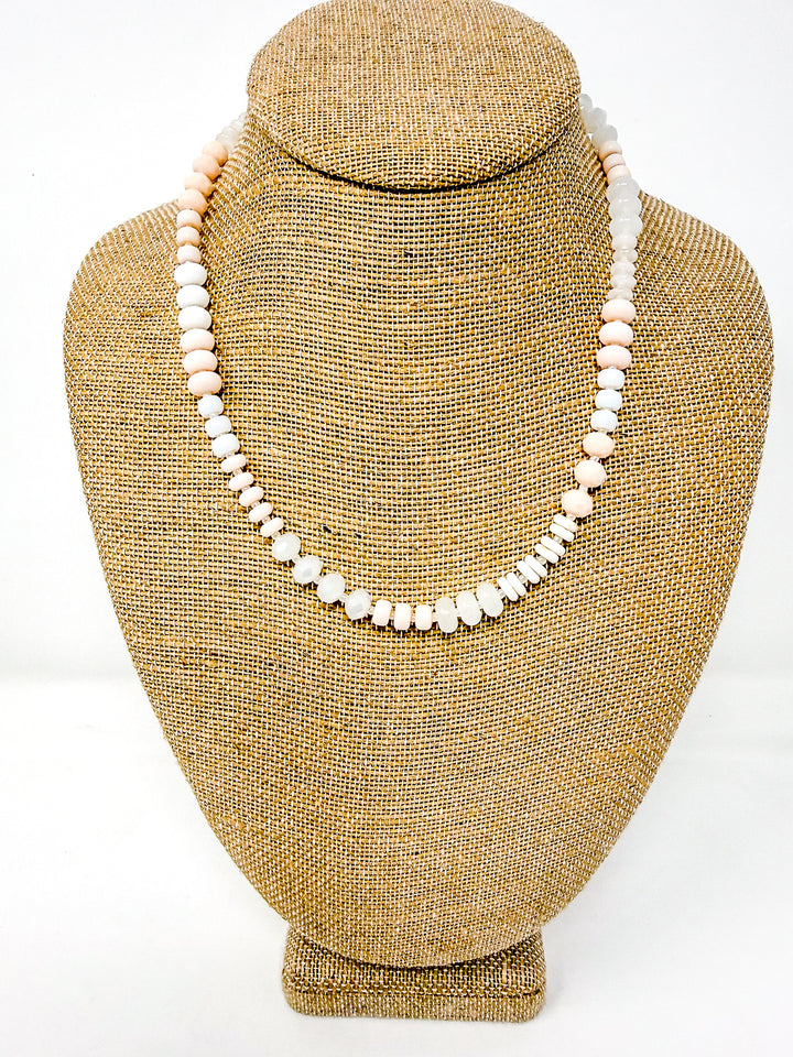 Natural Stone Beaded Necklace