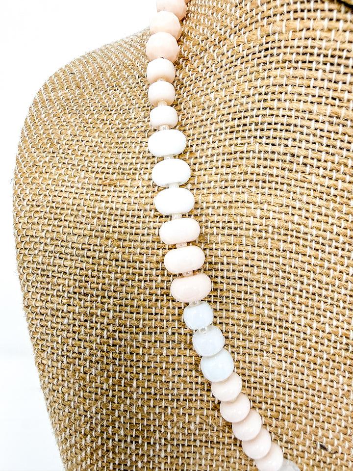 Natural Stone Beaded Necklace