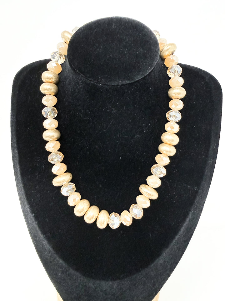 Clarion Glass Bead Necklace