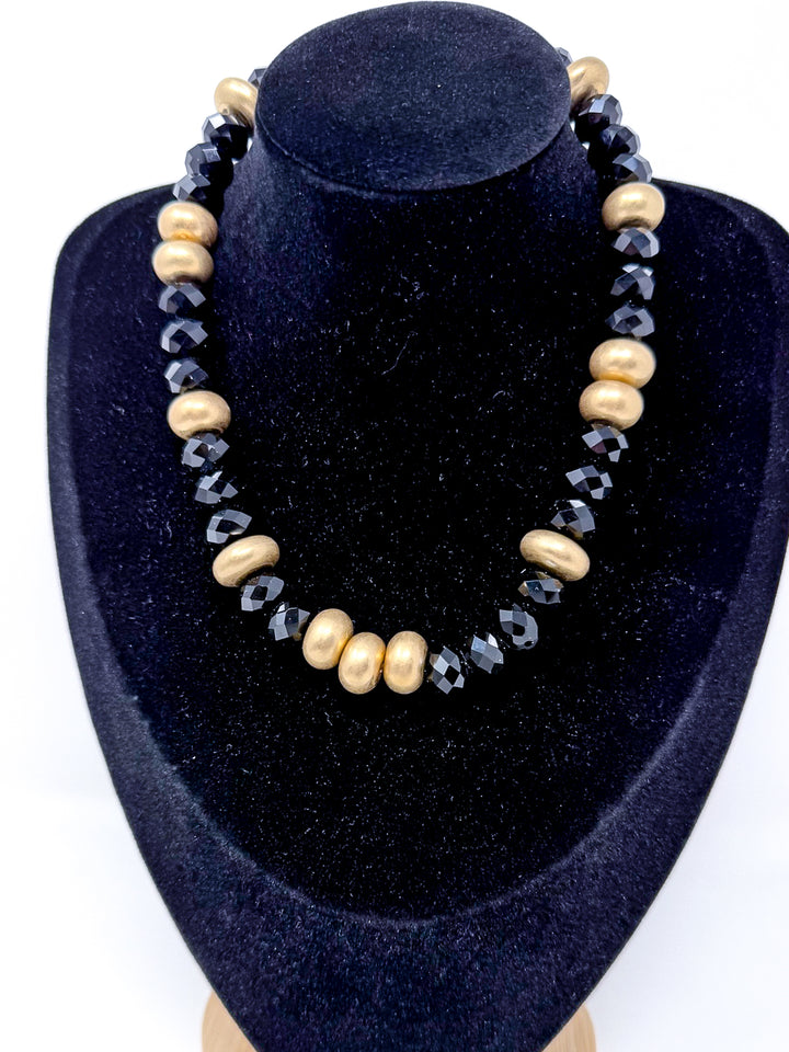 Clarion Glass Bead Necklace