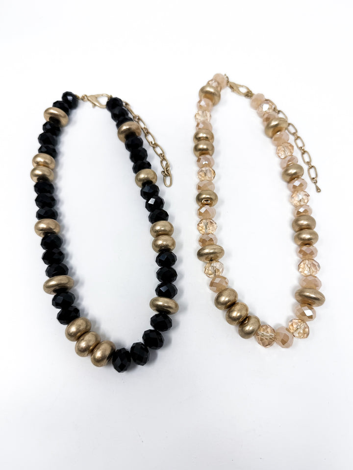 Clarion Glass Bead Necklace