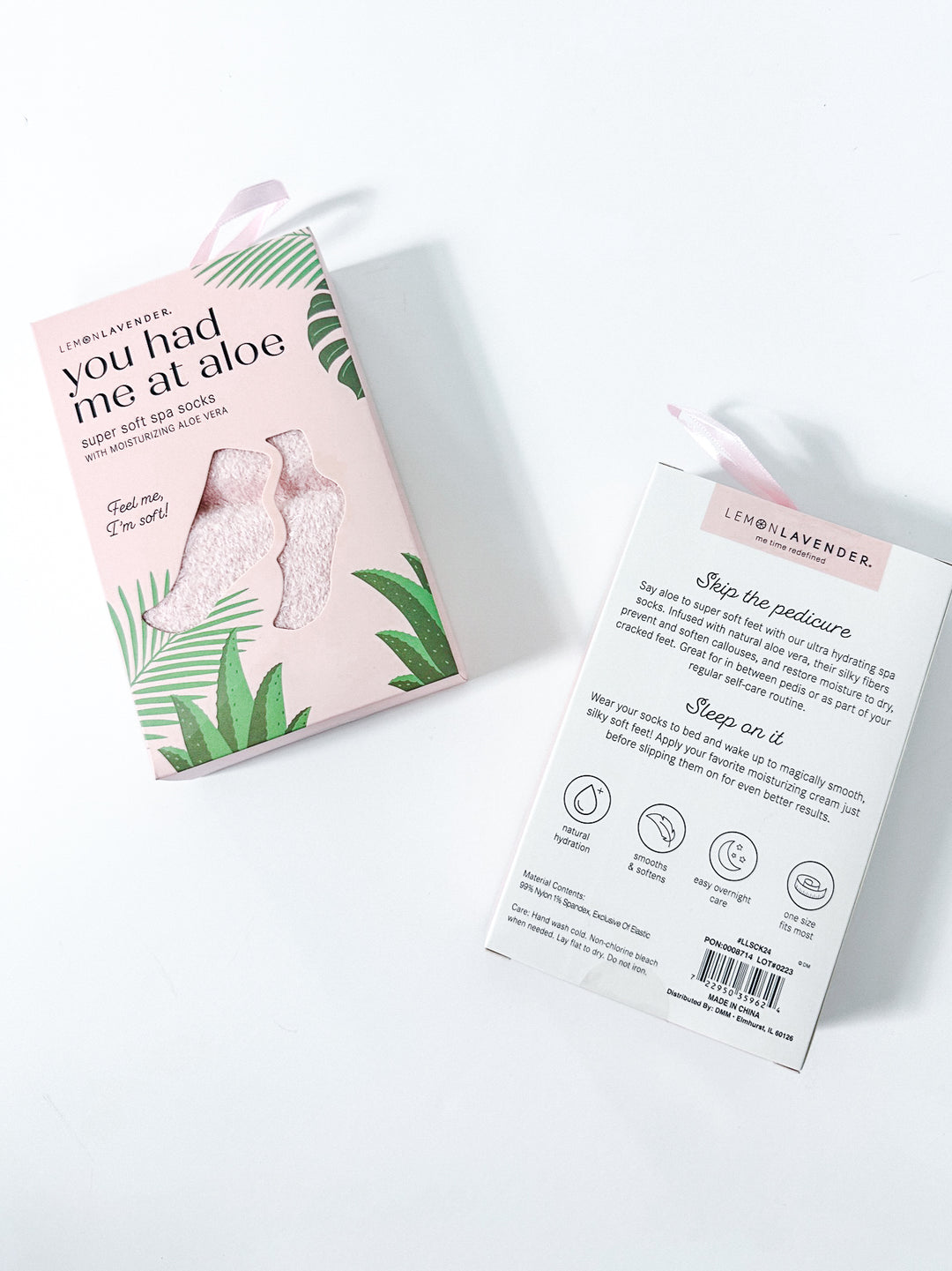 Moisturizing Aloe Sock Pair