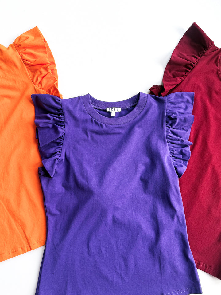 The Sideline Flutter Tee
