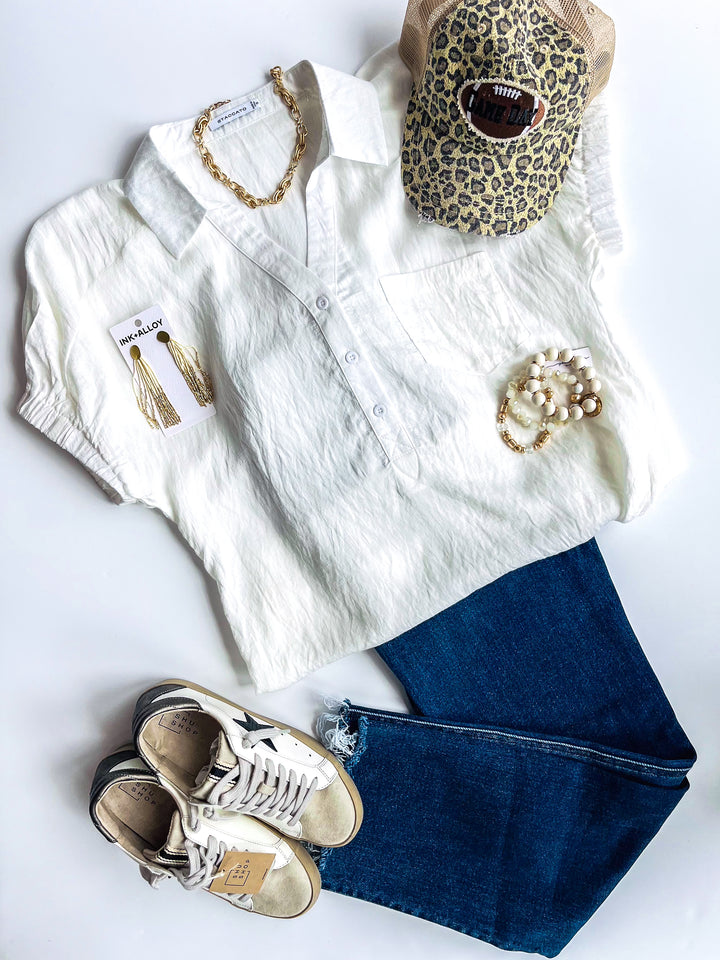 Whitney Short Sleeve Top