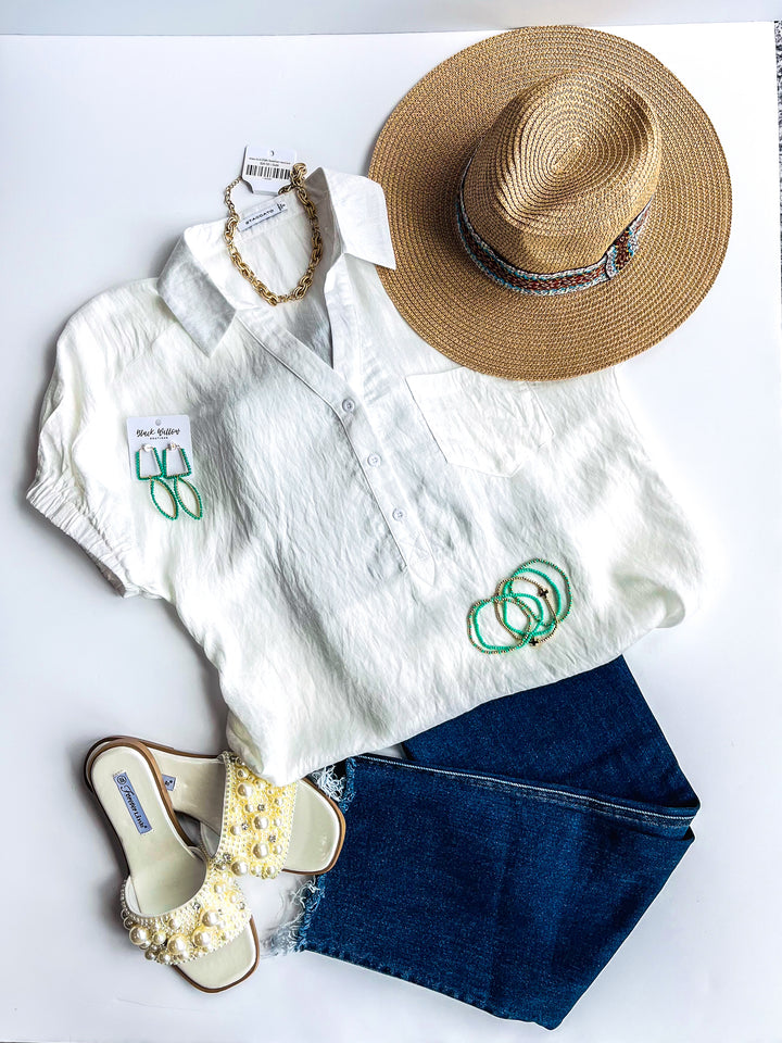 Whitney Short Sleeve Top