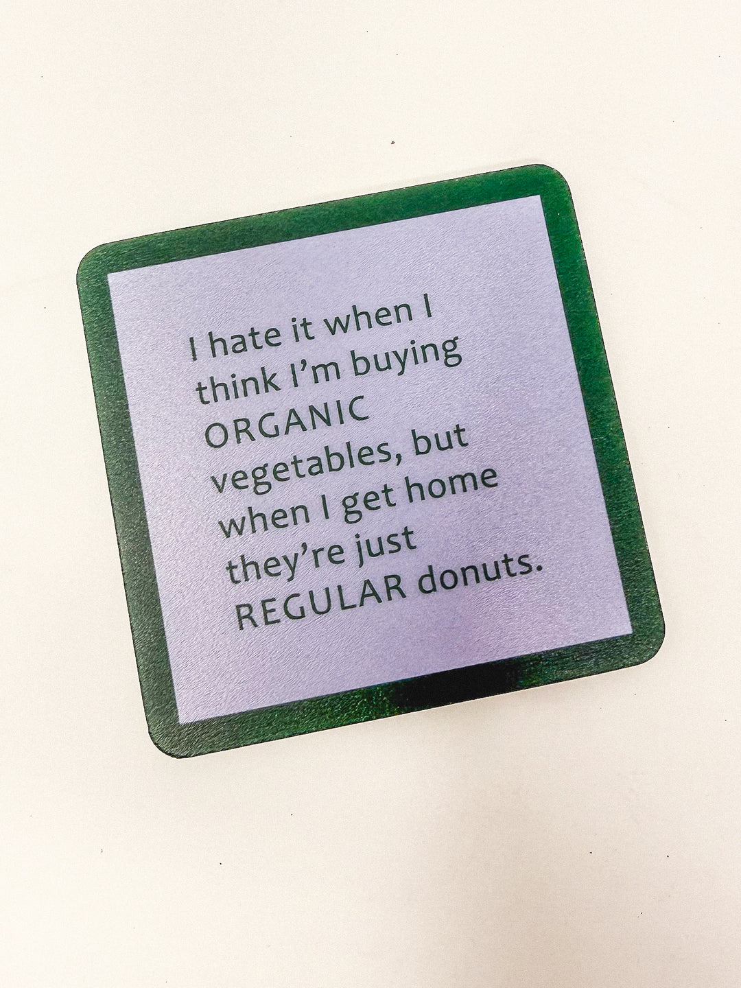 Drinks on Me Coaster