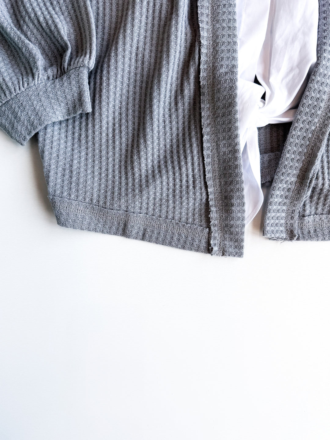 Anywhere Waffle Cardigan