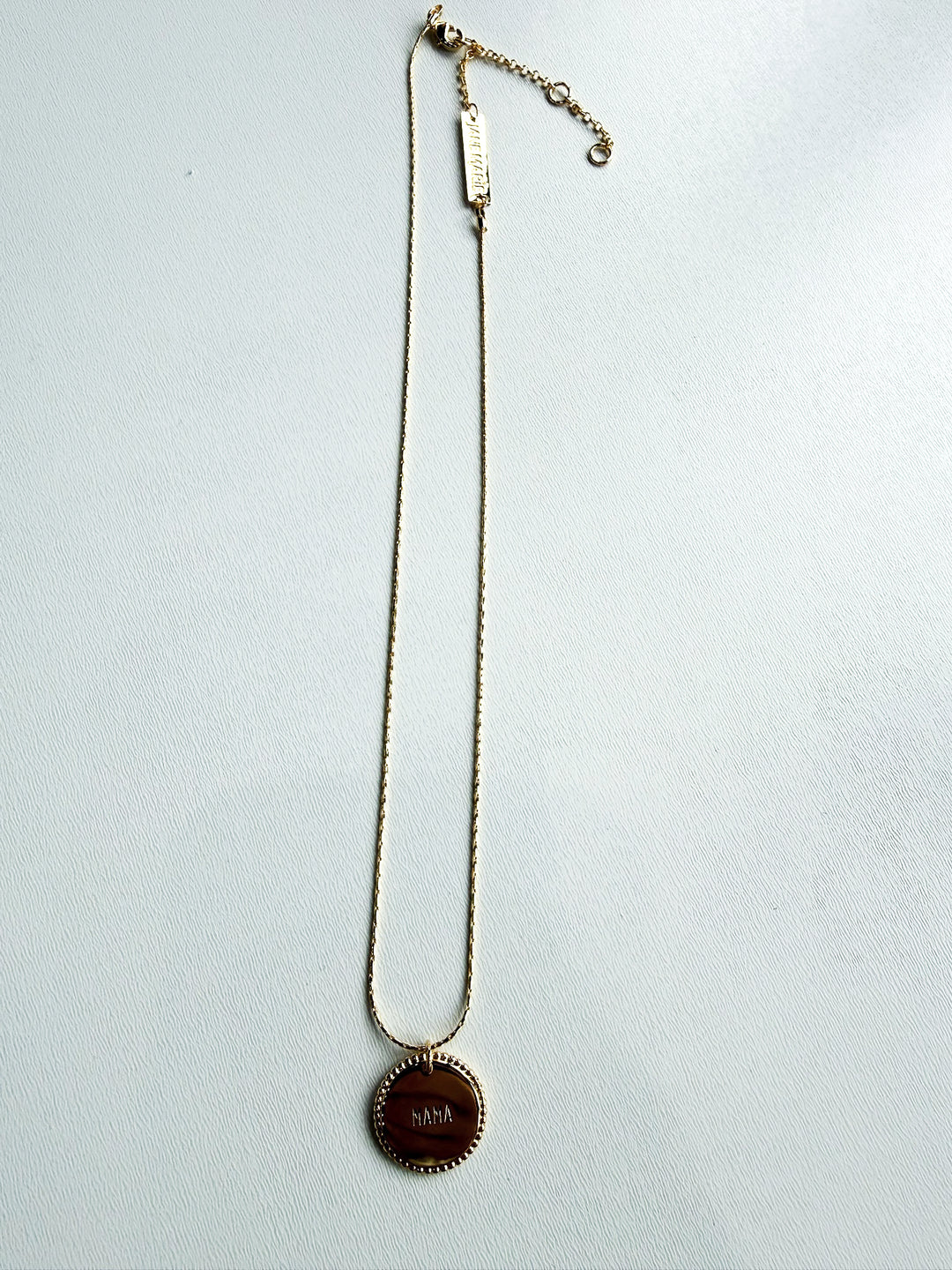 18K Plated Mama Gold Chain Necklace
