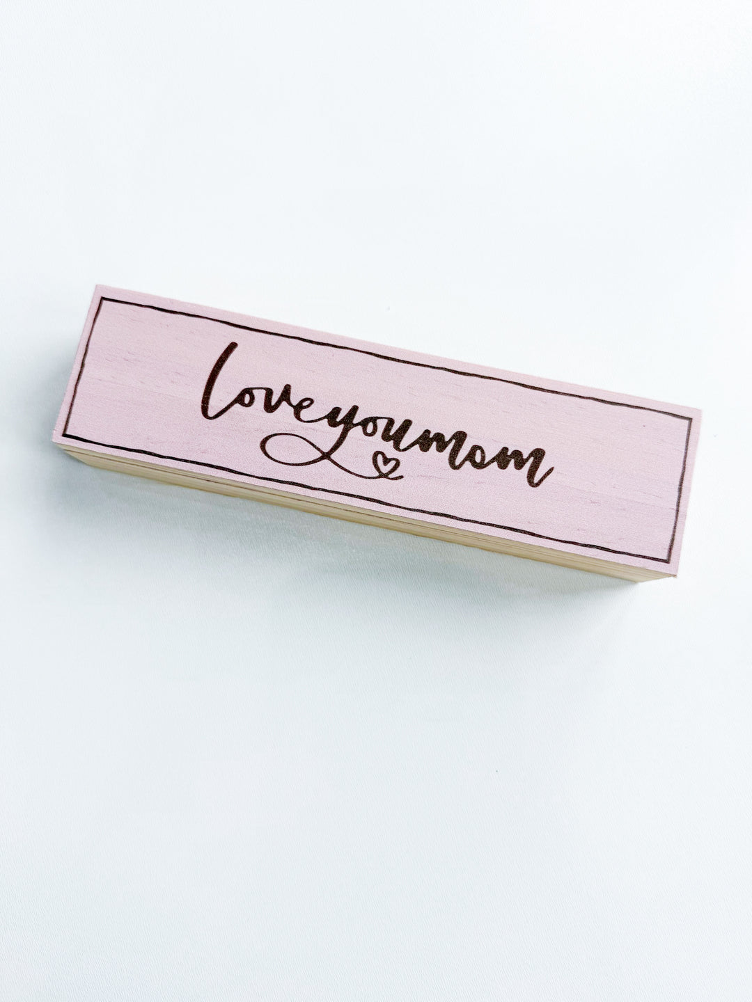 Love You Mom Bling Earring Box