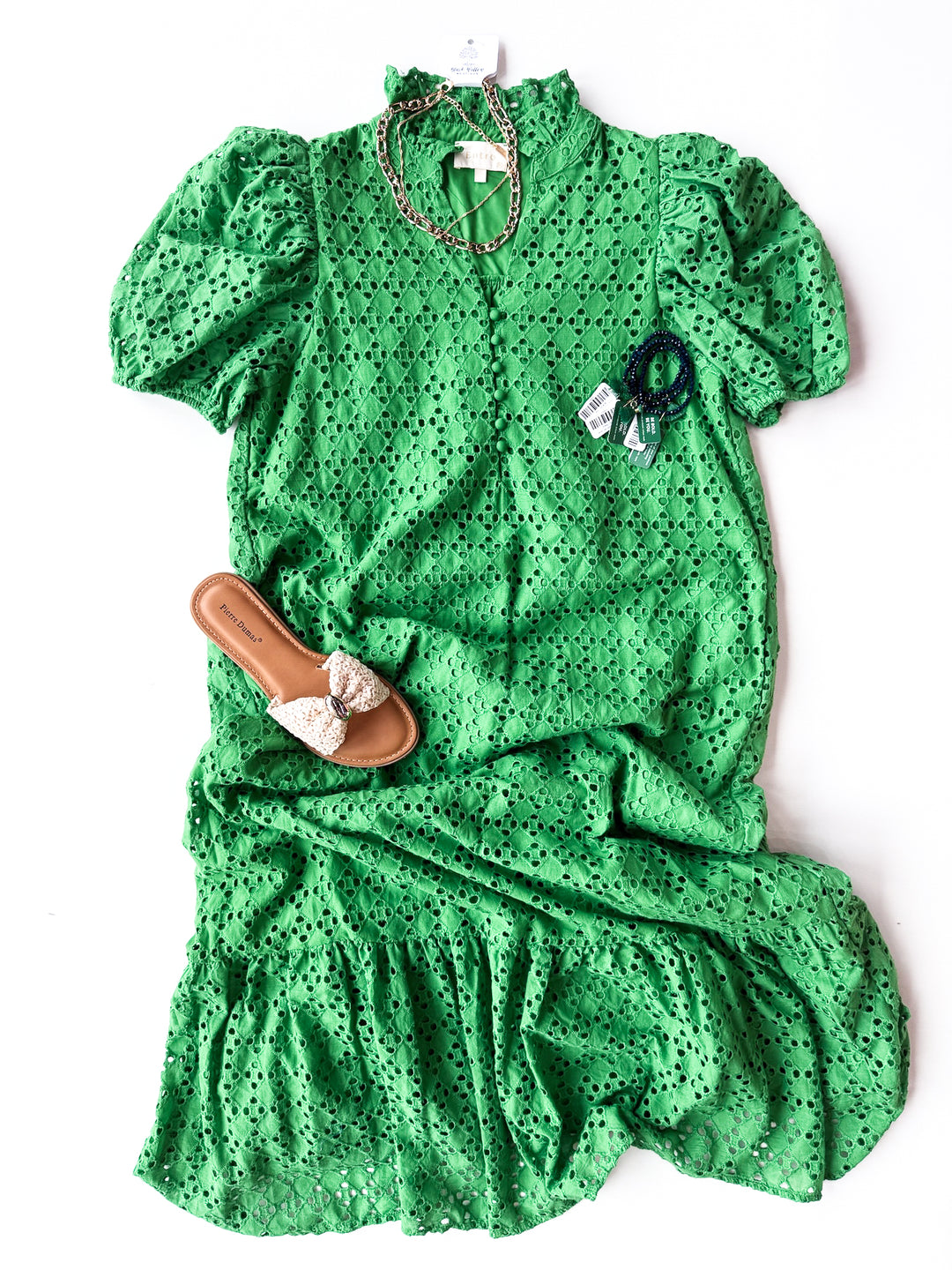 Lace & Light Eyelet Dress