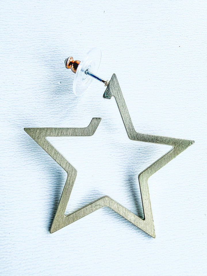 Stars at Night Star Hoop