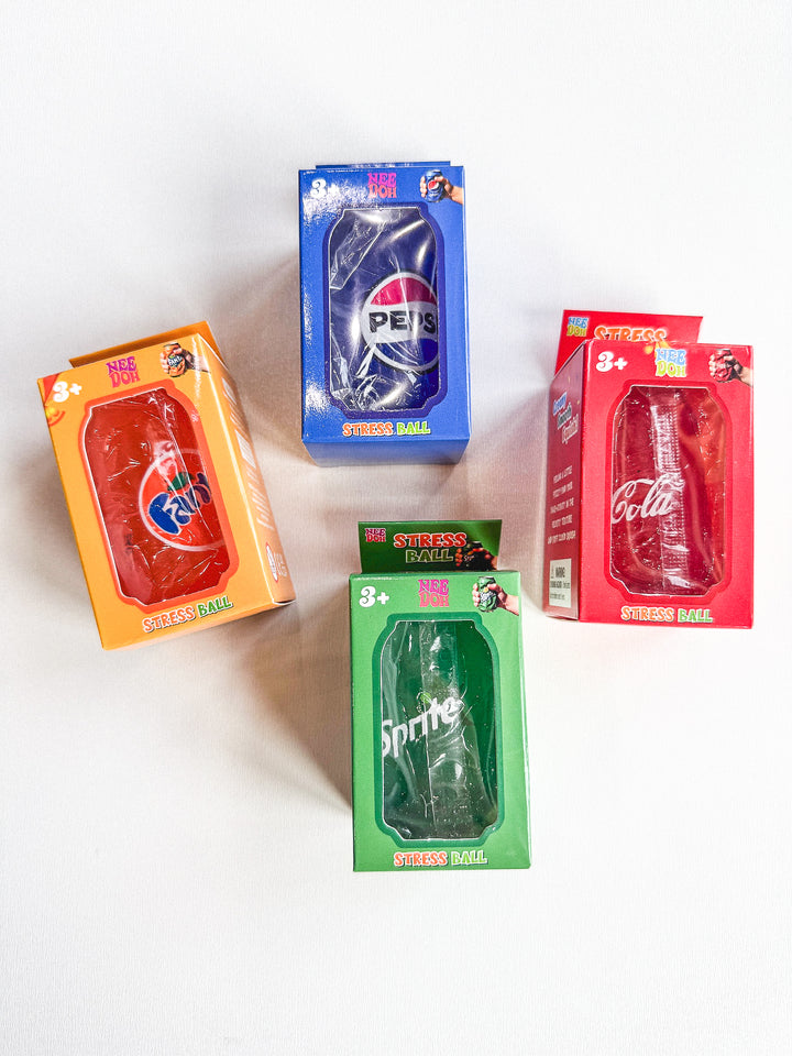 Velvet Squeeze Soda Can Squishy