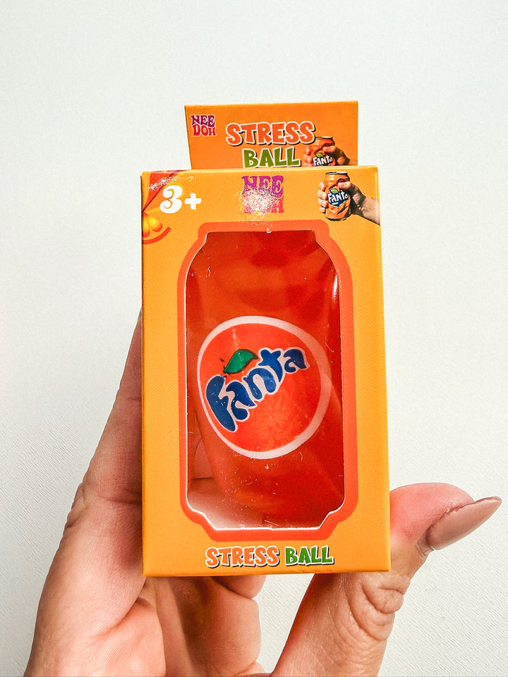 Velvet Squeeze Soda Can Squishy